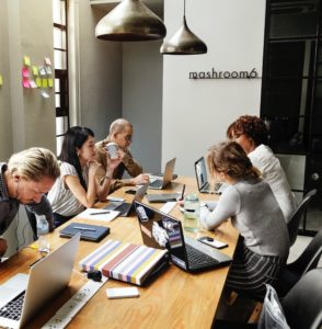 Business people meeting