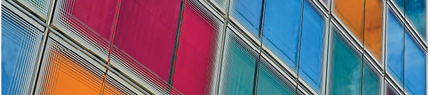 Colourful window frames