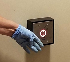 Wave-operated exit sensor used by St. Jude Community Homes