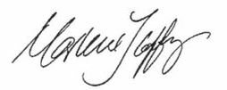 Signature: Marlene Coffey