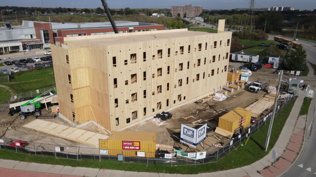 YWCA building in Kitchener, Ontario 