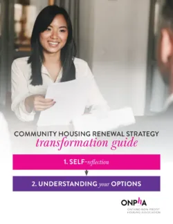Community Housing Renewal Strategy Transformation