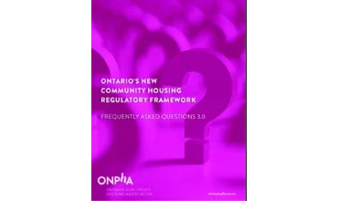 Ontario’s New Community Housing Regulatory Framework