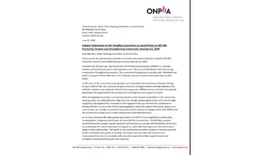 New+ContentFileONPHA+Bill+184+Submission+to+Standing+Committee+on+Social+Policy