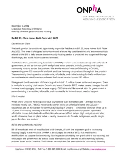 ONPHA+-+Bill+23+Written+Submission