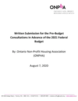 ONPHA+Federal+2021+Pre-Budget+Consultations+Submission