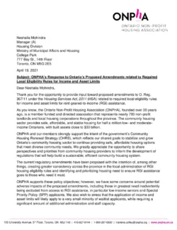 ONPHA+Response+to+Proposed+Amendments+to+Required+Local+Eligibility+Rules+for+Income+and+Asset+Limit