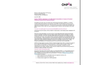 ONPHA+feedback+on+access+to+provincial+financing+for+not-for-profit+housing+providers