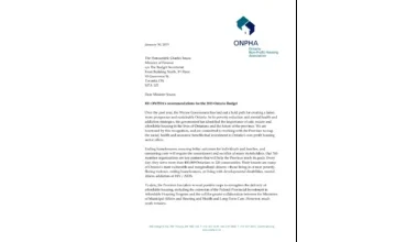 ONPHA+2015+Pre-Budget+Submission