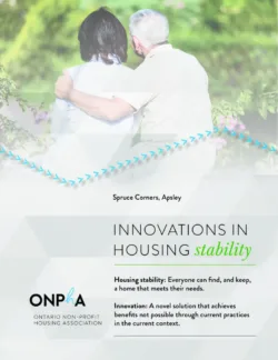 Spruce Corners, Apsley - ONPHA Innovations in Hous