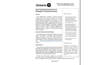 EN Technical Backgrounder - End of Operating Agree