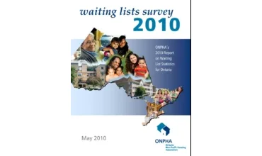 ONPHA 2010 Waiting Lists Survey Report