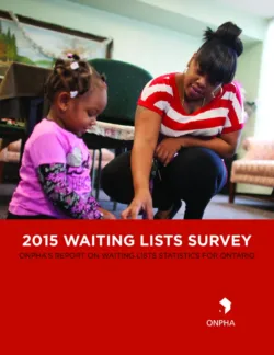 ONPHA 2015 Waiting Lists Survey Report
