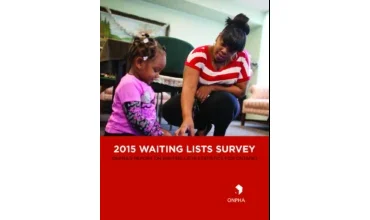 ONPHA 2015 Waiting Lists Survey Report