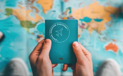 A photo of a person holding an ONPHA Housing Passport