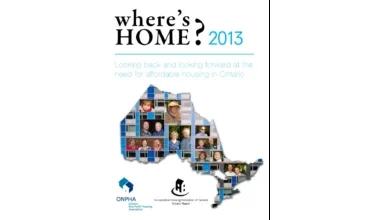 Where's Home 2013 ONPHA Report