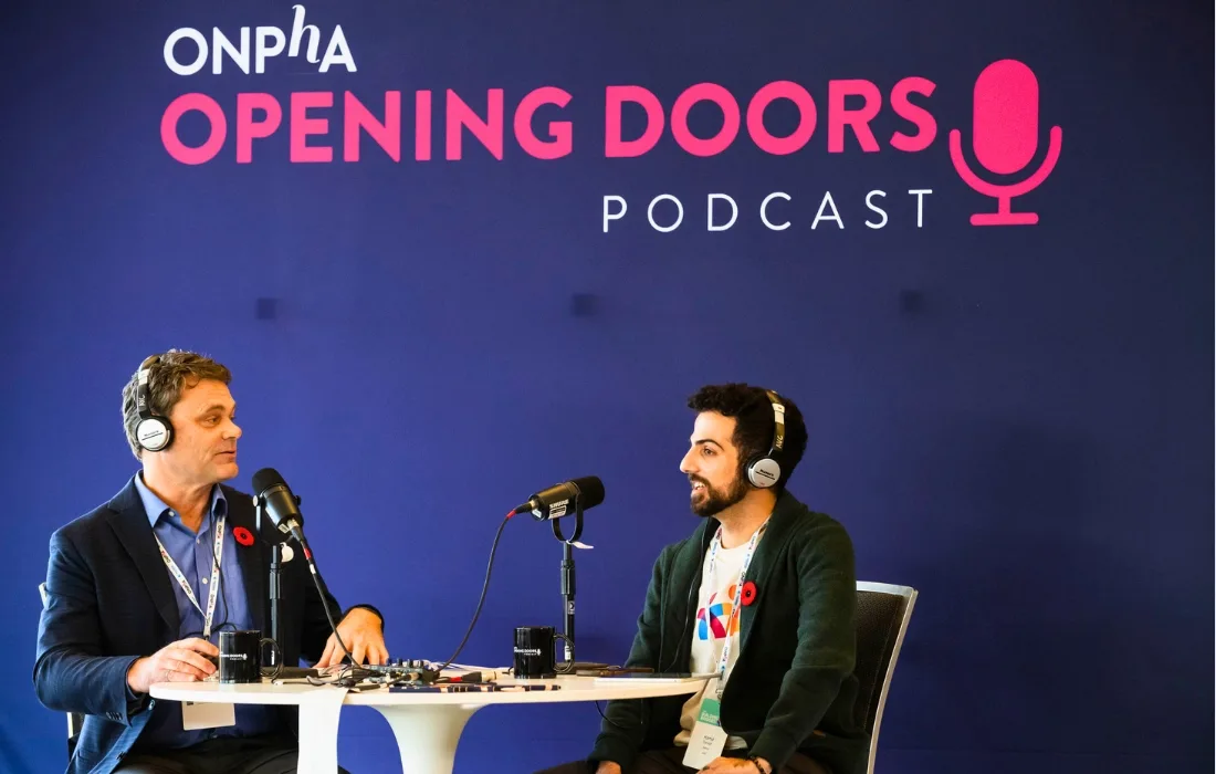 ONPHA Opening Doors Podcast at 2024 Conference