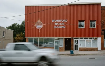 The head office for Brantford Native Housing in Ontario
