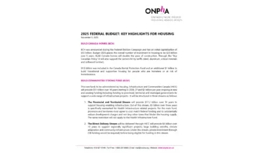 2025 Federal Budget_Key Highlights for Community Housing