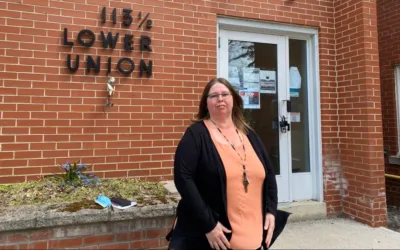 Winnie Peters at Tsi Niwakenonhsote Indigenous housing in Kingston, Ontario