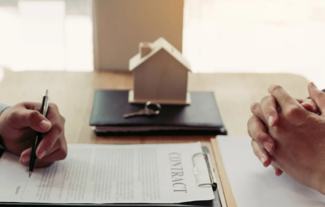 contract on the table