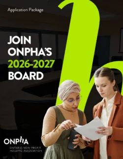 ONPHA Board Application Package 2026-2027